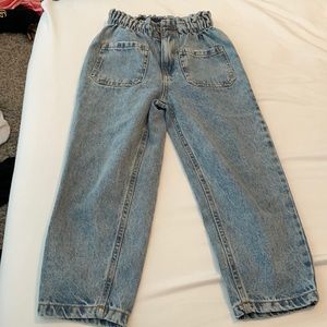 Super cute girls Zara bucket jeans size 7